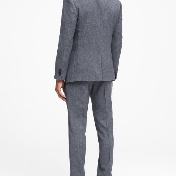Banana Republic Men Slim Fit Suit Pants 38R 31x32 - Picture 2 of 10